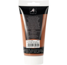 Tuba umeleckej akrylovej farby pálená siena