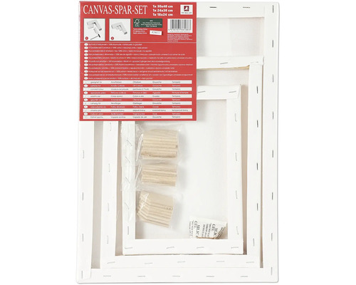 Sada plátna s tromi plátnami a ôsmimi klinmi