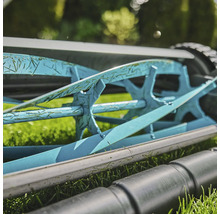 Detail vretenovej kosačky s košom