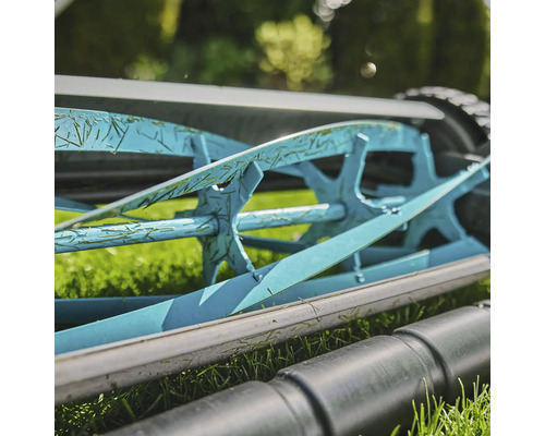 Detail vretenovej kosačky s košom