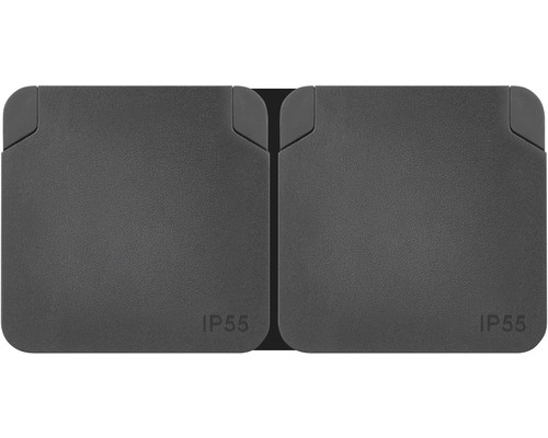 Zásuvka do vlhkého prostredia s ochranou IP55