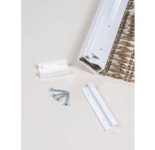 Záclonová lišta s príslušenstvom a skrutkami