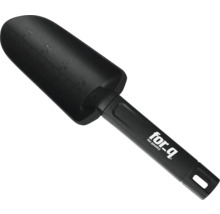 Záhradná lopatka z plastu s hĺbkovou značkou a logom For-Q