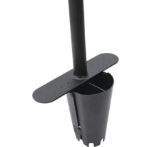 Kovový sádzač pre záhradu