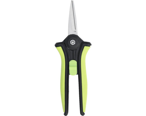 Záhradné nožnice s plastovou rukoväťou