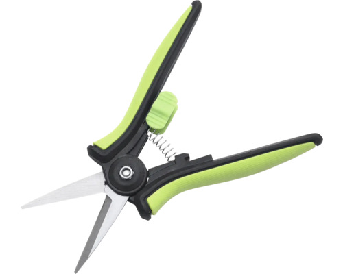 Záhradné nožnice s pružinou a uzáverom