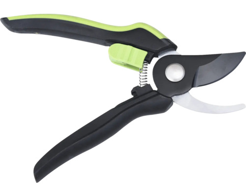 Záhradné nožnice s pružinou a bezpečnostným zámkom