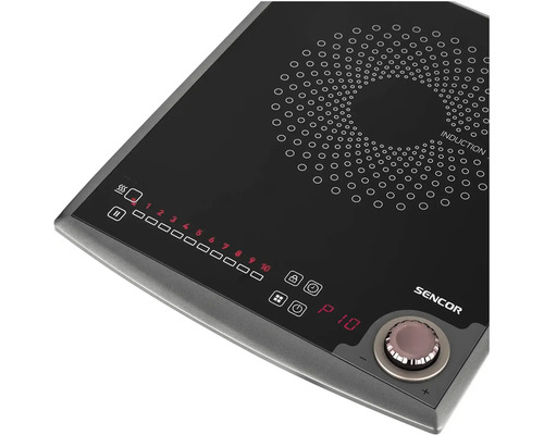 Indukčná varná doska Sencor s ovládacím panelom