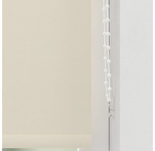 Béžová roleta s bočným ťahom a retiazkou
