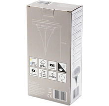 Balenie solárnych LED zemných svietidiel, sada 4 kusov