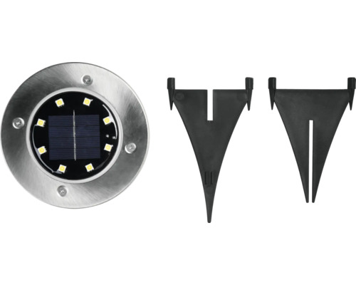 Solárna lampa so zemným hrotom