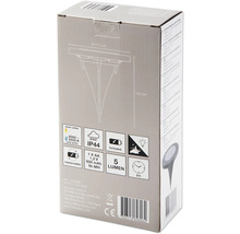 Balenie solárneho LED zemného svietidla s priemerom a ďalšími informáciami o produkte