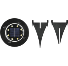 Solárna lampa so zemným hrotom