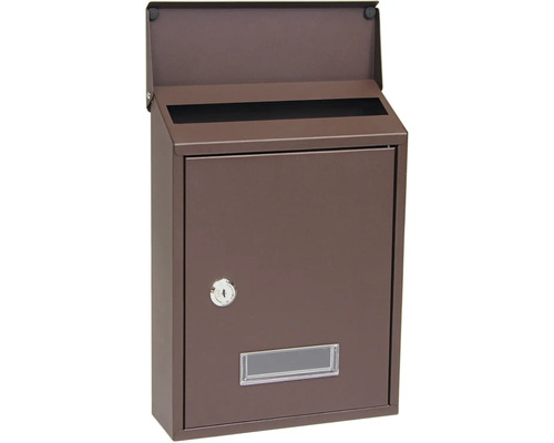 Kovová poštová schránka so zámkom
