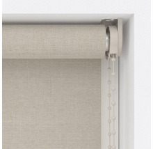 Detail látkovej rolety pri okne