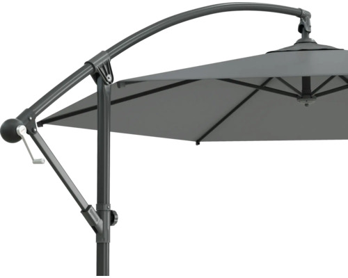 Závesný slnečník s kľukovým mechanizmom