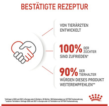 Overená receptúra krmiva pre mačky s vývojom veterinárov a vysokou mierou spokojnosti