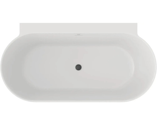 Voľne stojaca vaňa zo sanitárneho akrylátu zhora