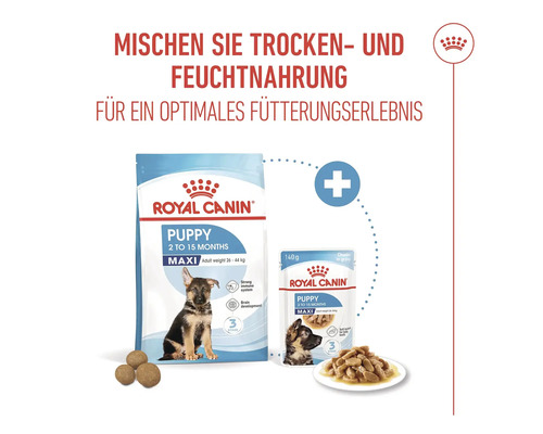 Royal Canin Puppy Maxi suché a vlhké krmivo pre šteňatá