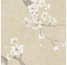 Tapeta s kvetinovým vzorom na dekoráciu stien