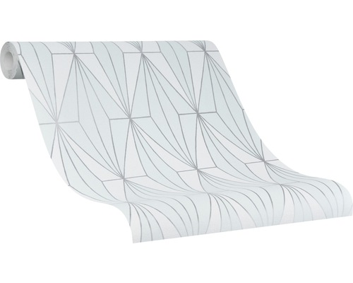 Rolka vinylovej tapety s geometrickým vzorom