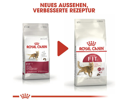 Dve balenia krmiva pre dospelé mačky Royal Canin Fit 32