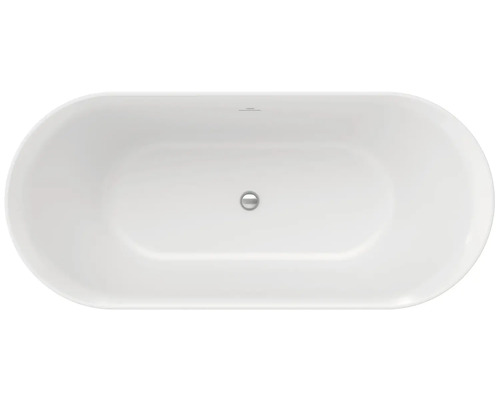 Voľne stojaca vaňa zo sanitárneho akrylátu zhora