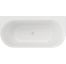 Pohľad zhora na vaňu zo sanitárneho akrylátu