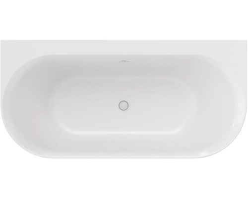 Pohľad zhora na vaňu zo sanitárneho akrylátu