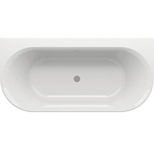 Vstavaná vaňa s odtokovou súpravou, pohľad zhora