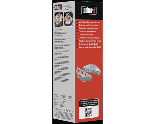 Balenie Weber Char-Basket nádob na drevené uhlie