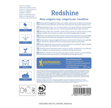 Výsevný pásik červená repa Redshine s návodom na pestovanie