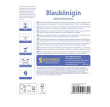 Balenie šalvie hájnej Blaukönigin s informáciami o vlastnostiach a použití