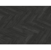 Tmavé dlaždice s rybím vzorom na podlahové krytiny