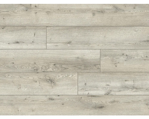 Detail laminátovej podlahy s dreveným vzhľadom