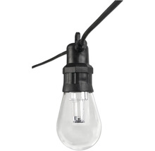 Svetelná reťaz s čírou žiarovkou