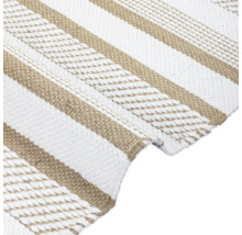 Koberec s pruhovaným vzorom