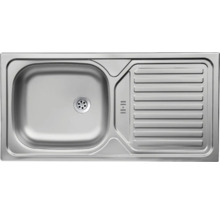 Nerezový drez s odkvapkávacou plochou