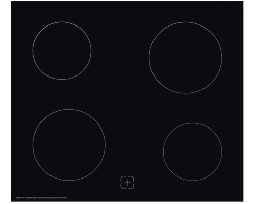 Sklokeramická varná doska so štyrmi varnými zónami