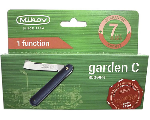 Záhradný nôž Mikov so sedemročnou zárukou