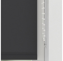 Tmavosivá roleta s retiazkovým ovládaním na dekoráciu okien