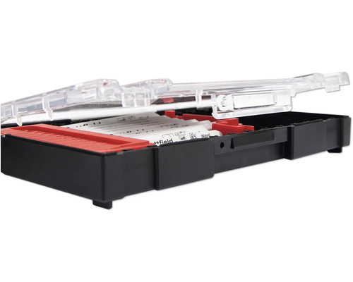 Sada pílových listov pre priamočiare píly v otvorenom úložnom puzdre