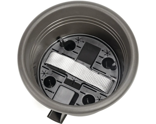 Kvetináč so zavlažovacím systémom zhora