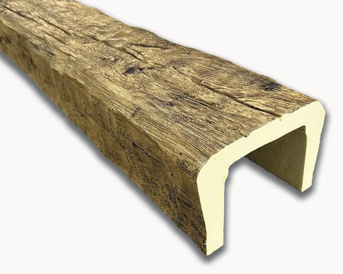 Dekoratívny trám v tvare U imitácia dreva