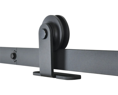 Posuvné dverové kovanie s kladkou a lištou