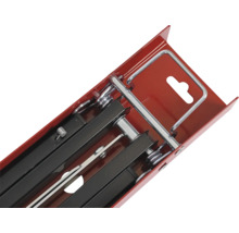 Rezačka dlaždíc v červenom prepravnom boxe