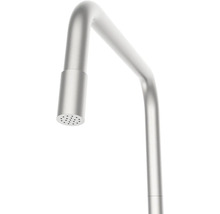 Kovová sprchová hlavica s okrúhlym dizajnom pre sprchu