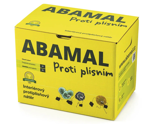 Kartónové balenie interiérové protiplesňové farby Abamal