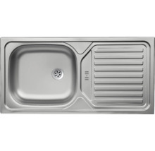 Nerezový drez s odkvapkávacou plochou