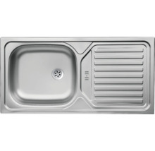 Nerezový drez s odkvapkávacou plochou